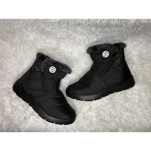 Eagsouni Snow Boots Womens Winter Ankle Boots Ladies Warm Fur Lined Booties Thic